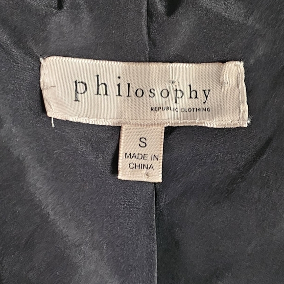 PHILOSOPHY | PYTHON SNAKESKIN FAUX LEATHER MOTO JACKET - Picture 14 of 16